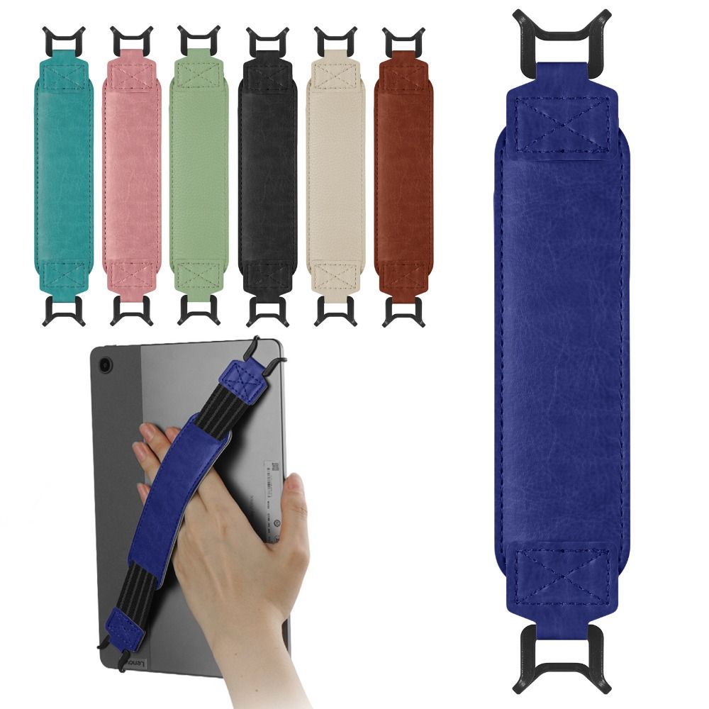 Tablet Accessories For Reading - Correa de mano de cuero para