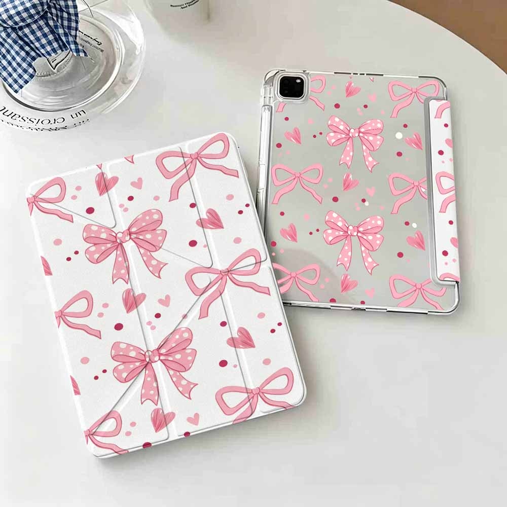 Cool Tablet Accessories - Funda para Tablet con Lazo Rosa