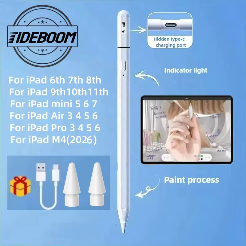 Ipad Pencil Stylus - Lápiz Óptico M4 para iPad 2026,