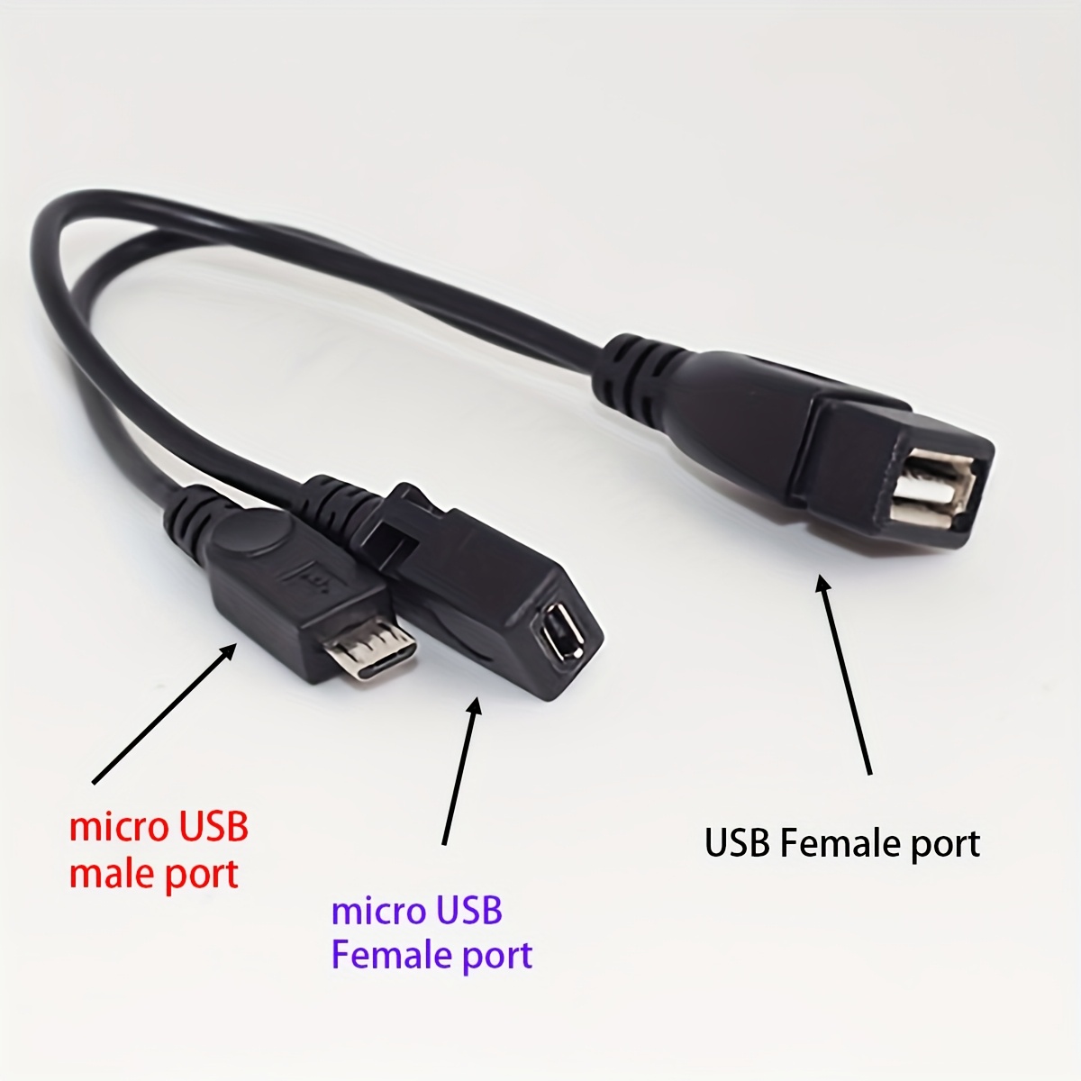 Adaptador divisor 2 en 1 OTG U - Tablet Tech Accessories reseña y precio