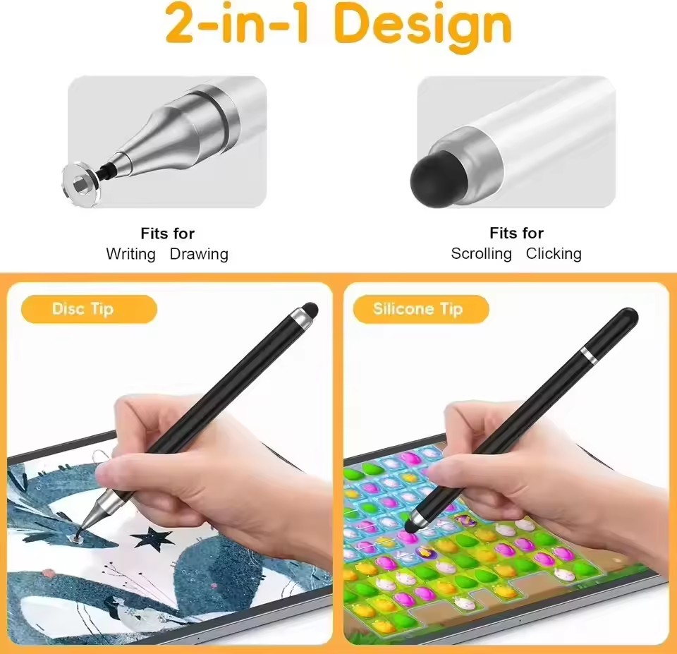 Lápiz óptico Universal 2 en 1  - Ipad Pencil Stylus reseña y precio